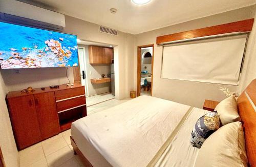 Manzanillo Apartment | Espectacular Apto remodelado, de lujo y a pie de Playa con vista al mar