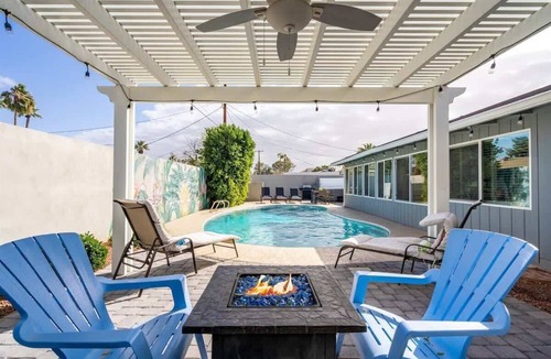 Scottsdale Estates Nine House | Exclusive 4BR Oasis: Heated Pool & Games