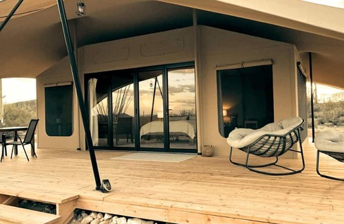 Marana RV Rental | Exclusive Luxury Glamping Retreat on Historic Ranch near Saguaro National Park, Arizona