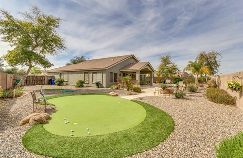 Santa Rita Ranch House | FABULOUS 3 Bedroom with a private backyard and heated pool!
