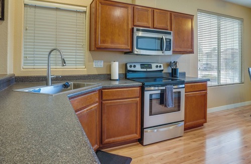 Fletcher Heights House | Fenced Backyard & Fire Pit: Bright Peoria Home!