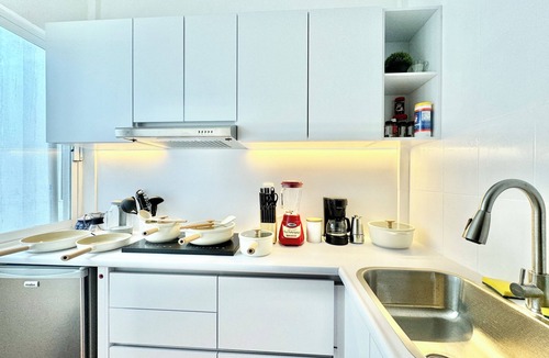 Oaxaca Apartment | Flat 1/1 500 mbps Wifi full kitchen, desk, office chair, 50" Smart TV-Monitor