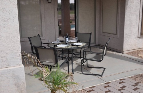 San Tan Valley House | Golf course views with heated pool and golf cart!