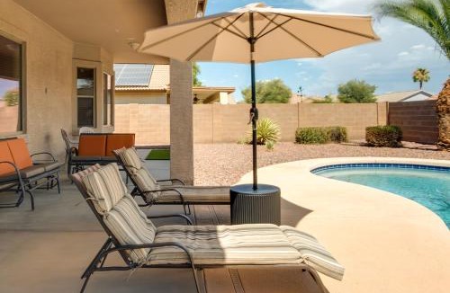 Maricopa House | Golf, Gamble, Relax Poolside! Maricopa Desert Home