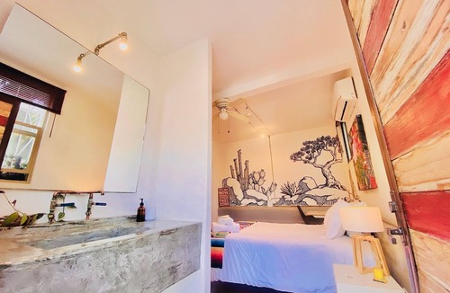 Todos Santos Hotel | Hab 2-1 BR w/Pool BBQ Fast Wi-Fi Idealfor Digital Nomads