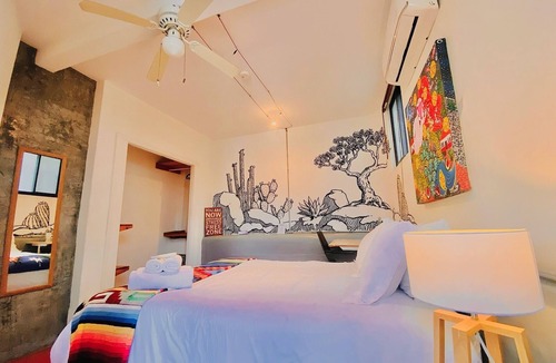Todos Santos Hotel | Hab 2-1 BR w/Pool BBQ Fast Wi-Fi Idealfor Digital Nomads