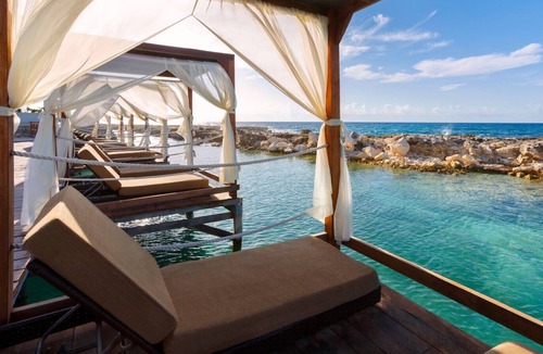 Puerto Aventuras Resort | Hard Rock Riviera Maya - Heaven Deluxe Swim-Up W/ King Bed