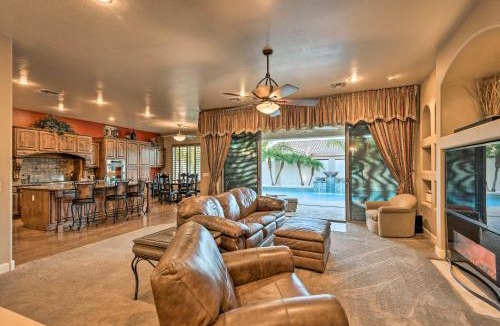 Power Ranch House | Heated Pool + Putting Green: Luxe Gilbert Home