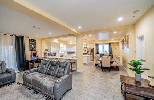 San Bernardino House | Hilltop Retreat with Heated Pool + Spectacular Views