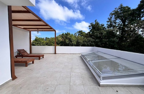 Puerto Morelos House | Home pool/wonderful common area.