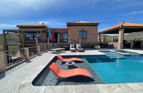 Tucson Estates House | Home with lap pool, hot tub, and wonderful views
