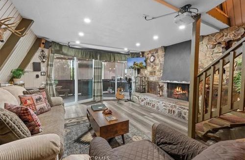 Twin Peaks House | Hot Tub A-Frame Cabin Lake Arrowhead Escape