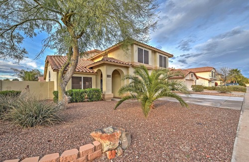 Estrella Mountain Ranch House | Hot Tub & Pool: Stunning Goodyear Home Near Lakes