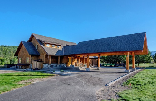 Libby House | House on the river with an amazing view of the Cabinet Mountains!