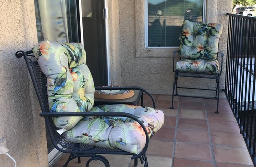 Las Campanas Village House | House refurbished in HOA with its own great recreational area and heated pool.