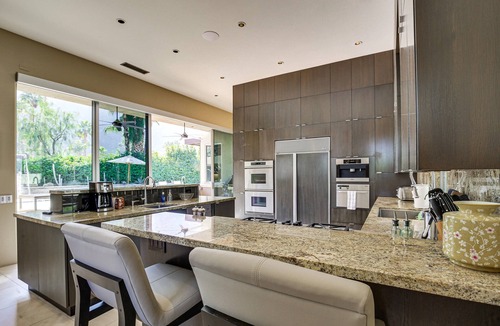 Indian Wells Villa | Indian Wells Country Club: Panoramic Mountain View/Pool with waterfall