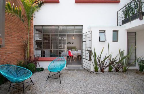 Miguel Hidalgo Apartment | JUUB Colorful, Studio in New Polanco District (R1)