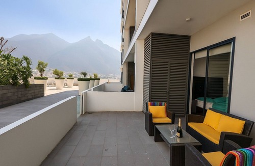 Monterrey Apartment | La Silla View Luxury Penthouse Pool and Gym Access