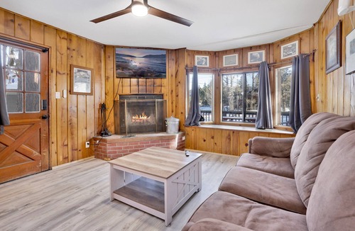 Big Bear Lake Cabin | Lakefront Cabin w/Dock, Pool & Views