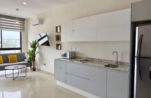 Ferrocarrilera Apartment | Loft Cerca de la Playa y Malecón By Gps Rentas