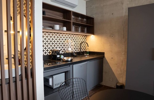Providencia Condo | Loft con Balcón y Restaurant en el Roof | Lapso at