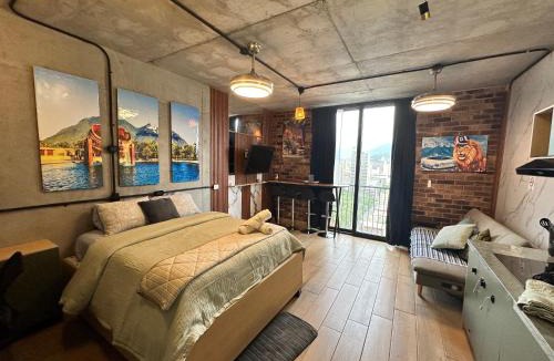 Monterrey Centro Apartment | Loft Vistas Panoramicas, Alberca, Gimnasio, Centro de Monterrey