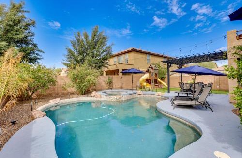 Laveen Meadows House | Luxe Family Home w/Pool, 13 Mi to Dtwn Phoenix!