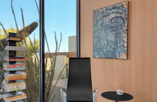 Cortaro House | Luxe Tucson 3-Acre Secluded Modern Retreat with Pool + Spa