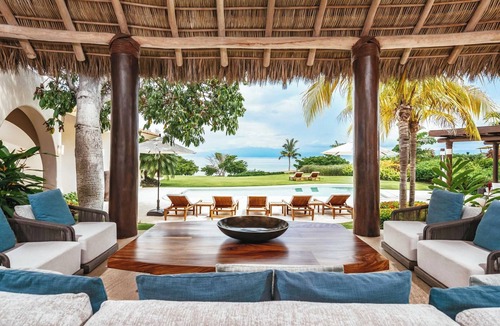 Punta de Mita Villa | Luxurious 5 Star Oceanfront Villa/Private Pool/In Gates/Staff Service