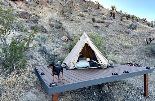 Nelson RV Rental | Luxurious and Comfy Bell Tent in the Stunning Nevada Desert
