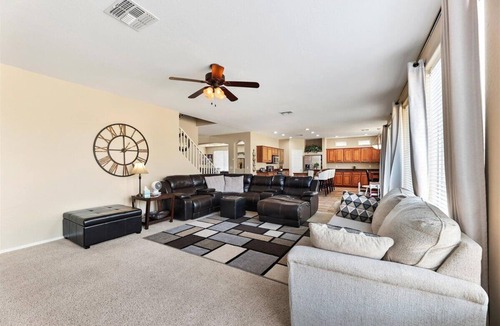 Camino a Lago House | Luxurious, spacious 5-bedroom retreat with resort style backyard, near stadiums