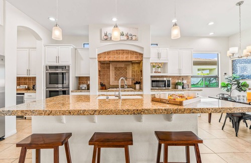 Rancho Santana House | Luxurious Villa Living in Indio w/Pool/Spa