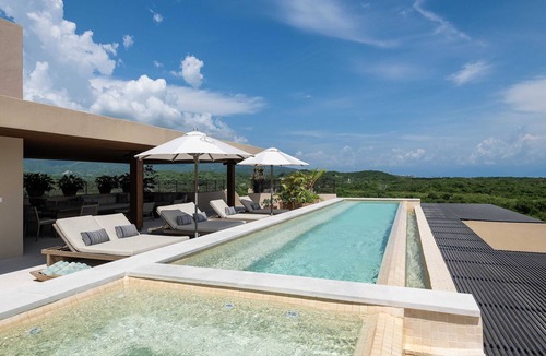 Punta de Mita Apartment | Luxury 4BR Penthouse: Private Pool & Golf Cart
