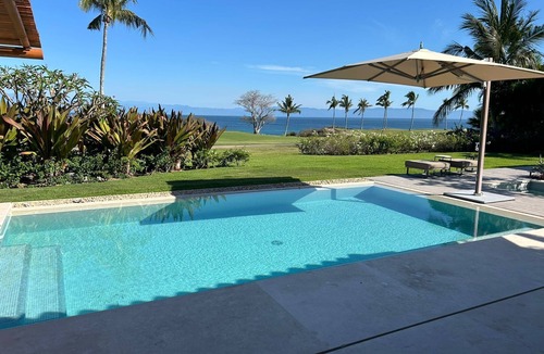 Punta de Mita Villa | Luxury 5BR Ocean View Villa Inside Punta Mita LAGOS: Golf Cart + Daily Staff