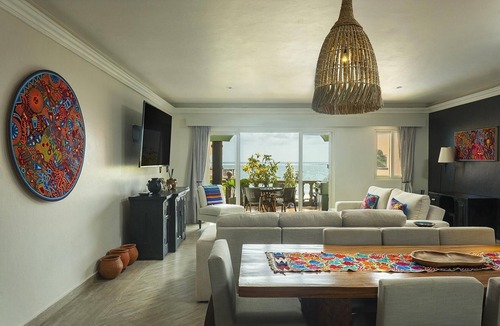 Puerto Morelos Condo | Luxury second floor two bedroom, two bath condo at Las Casitas