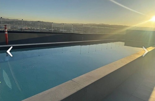 La Joya Apartment | Luxury studio w/rooftop infinity pool & TJ sunset views Cosmopolitan tower!….