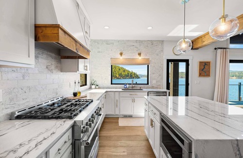 Harrison House | Luxury Waterfront Retreat | Dock, Views & Lake Days