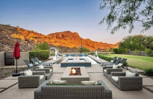 Central Scottsdale House | Magnificent Mountainside Estate with Ultimate Privacy