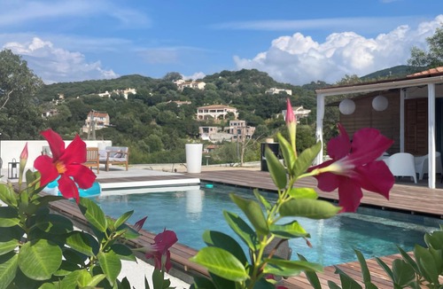 Grosseto-Prugna House | Maison Plain Pied Avec Piscine Privée et vue Imprenable sur le Golfe D'ajaccio