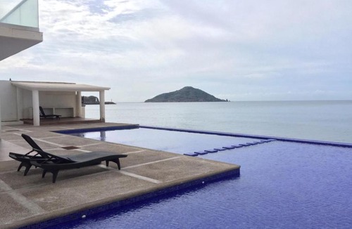 Marina Mazatlan Apartment | Marina del Sol Resort Condo directly on the Ocean 102