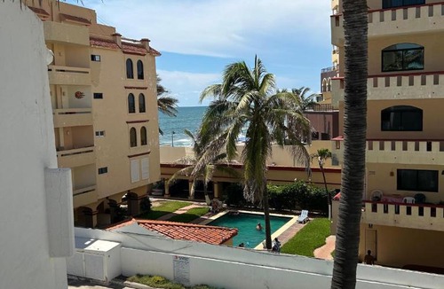 Marina Mazatlan Apartment | Marina del Sol Resort Condo directly on the Ocean 102