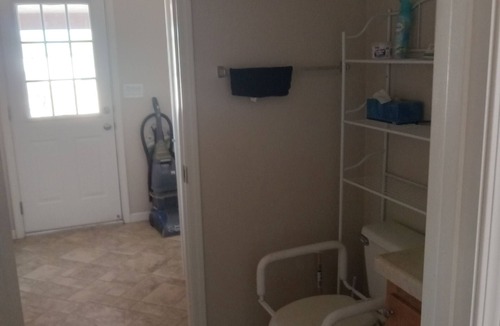 Quartzsite Bed & Breakfast | Master suite with private bathroom, as well as shared, living, kitchen, WiFi
