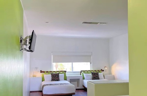 Centro Hotel | Mazatlán Beach & City Escape: Walk to Food, Fun & Culture l 3 Rooms