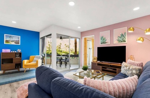Palm Springs Condo | Modern, Glam 2-br Condo w/Amazing Mountain Views