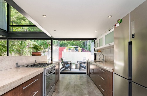 Crucecita Villa | Modern Home W/ Pool Overlooking Lush Greenspace