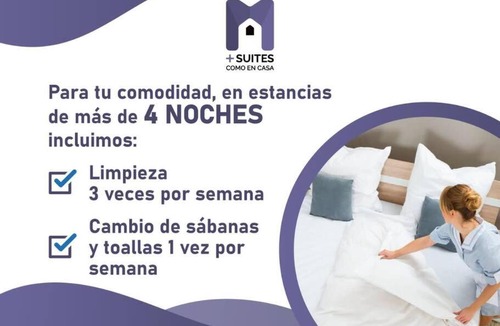 Downtown Queretaro Apartment | Moderna Suite Centrica Aire Acondicionado S6