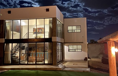 San Carlos House | Modern rustic flashy different w sliding windows