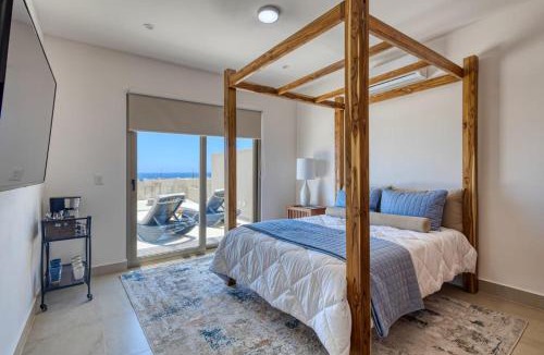 El Tezal House | Modern studio with rooftop lounge, pools, gym, pickleball & Netflix access