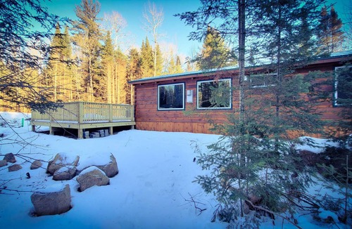 Whippleville Cabin | Modern Tiny Home Cabin Deux w./Hot Tub next to Titus Mtn Ski & Malone