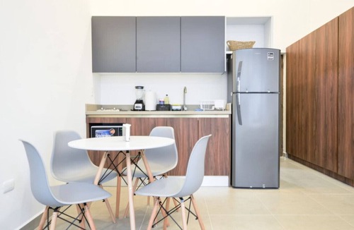 Monterrey Apartment | ¡Moderno Loft en San Jerónimo! Cama King + Wifi